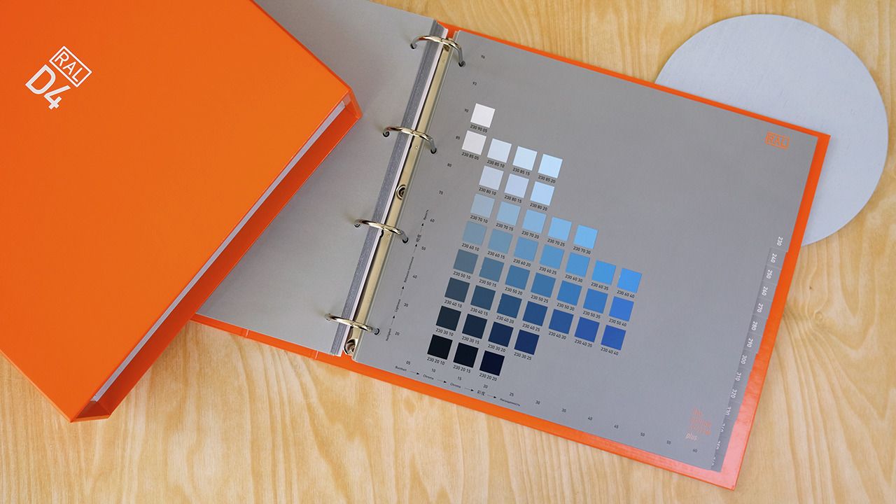 Färgkarta RAL D4 Design Atlas