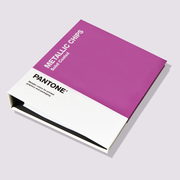 Färgkarta Pantone Metallic Chips Book för formgivare i i Malmö – Färgsäkert designverktyg