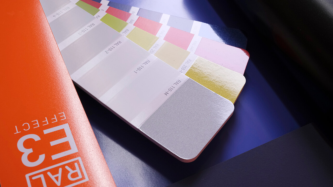 Färgkarta RAL E3 Effects