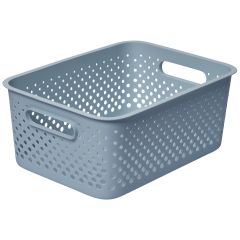 SmartStore Förvaringslåda Essence L 36,5x27x15cm Grå