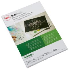 GBC Lamineringsfickor A3 75 mikron matt 100/fp - ytterligare vy