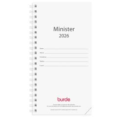 Burde Kalender 2026 Minister refill