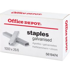 Häftklammer Office 26/6 1000 st/fp