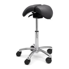 Lanab Sadelstol Polo Split Standard svart