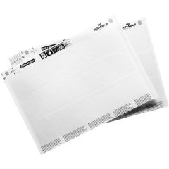 Durable Etikett 4x20cm vit 50/fp