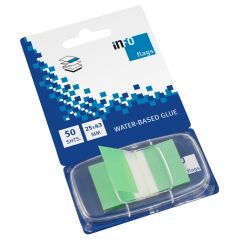 Info Märkflik Infoflags grön 50/fp