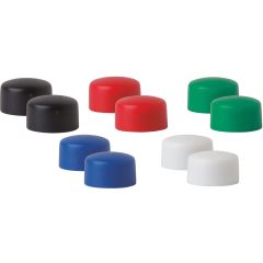 Niceday Magnet rund 10 mm sorterade färger 10 st/fp