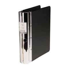 Agrippa Gaffelpärm A4 försilvrad