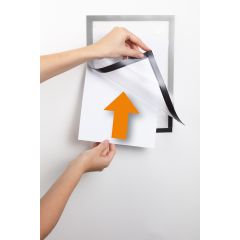 Durable Duraframe Wallpaper A4 silver