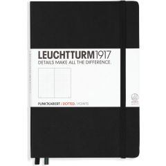 Leuchtturm Anteckningbok A5 dot Black