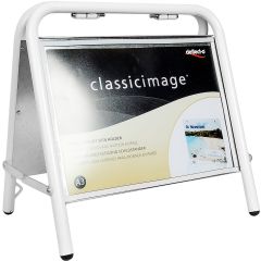 DM AB Gatu-/mäklarställ A3 vit