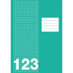 Niceday Räknehäfte A5 5x5 rutat grön