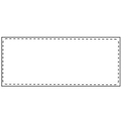 No Brand STE Transportetiketter 105/107x251 mm Falsade 2000 st/fp