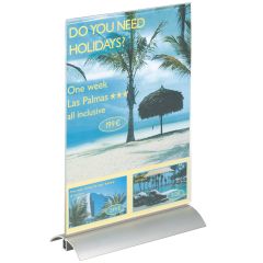 Durable Informationsställ A4 tra/alu