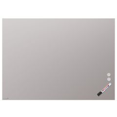 Legamaster Glastavla matt 90x120 cm warm grey