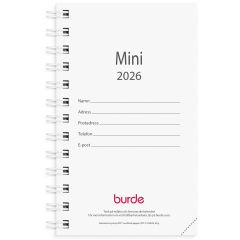 Burde Kalender 2026 Mini refill