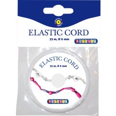 Playbox Smyckestråd elastisk 0,6mm 25m