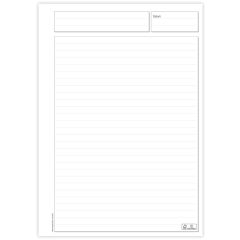 Konferensblock A4 linjerat 25 st/fp