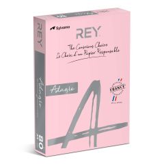 Rey Färgat kopieringspapper Adagio A4 160g 250/fp Pink