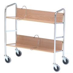 Ergobjörn Kontorsvagn 2hyllplan