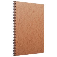 Clairfontaine Kollegieblock AgeBag A4 linjerat brun