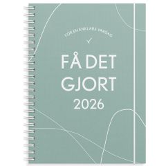 Burde Kalender 2026 Få det gjort grö