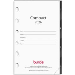 Burde Kalender 2026 Compact grund