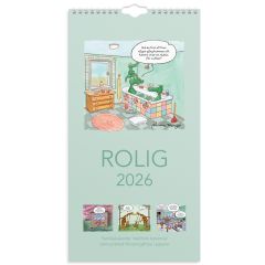 Burde Familjekalender 2026 Rolig