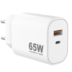 Sinox Laddare USBA+USBC GaN PD 65W