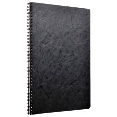 Clairfontaine Kollegieblock AgeBag A4 linjerat svart