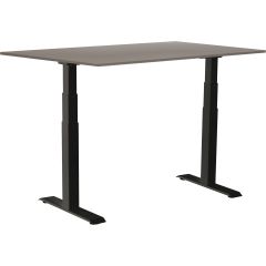 SUN-FLEX Skrivb el ED-A VI gr/sv 140x80