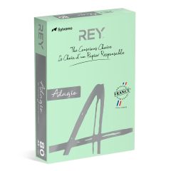 Rey Färgat kopieringspapper Adagio A4 160g 250/fp Green