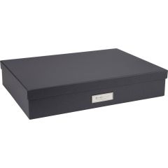 Bigso Förvaringsbox / Brevbox Sverker A3 grå