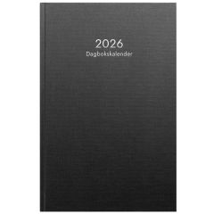 Burde Dagbokskalender 2026 svart