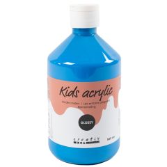 Creativ Company Akrylfärg blank 500 ml blå