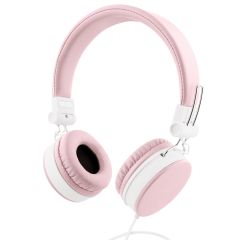 Streetz Hörlurar on-ear trådade HL-W202 rosa