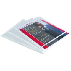 Plastficka A4 0,12 klar 25/fp