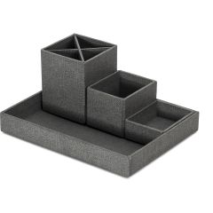 Bigso Pennställ Lena canvas grå