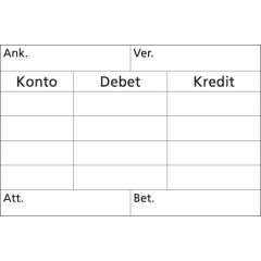 Trodat Stämpel kontering 60x40mm