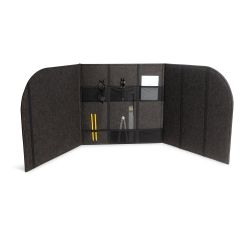 MyPauze Ljuddämpande bordsskärm 50x50x50 cm