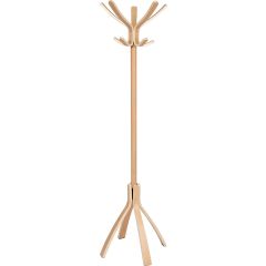 Alba Klädhängare Café golv 10 krokar trä