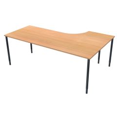 Lanab Skrivbord Bas 2000 x 1200 mm V Bok