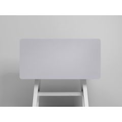 Lintex Bordsskärm Edge 800 x 700 mm ljusgrå