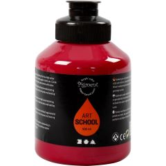 Creativ Company Akrylfärg Pigment 500ml mörkröd