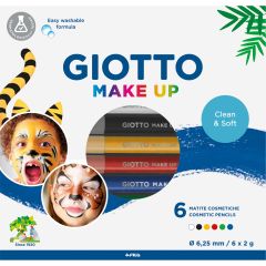 Giotto Ansiktspenna bas 6 st/fp