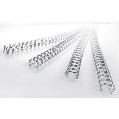 GBC Stålspiral 34-r 11mm sil 100f