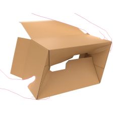 No Brand Snabbottenlåda 185 x 185 x 100 mm 3 mm