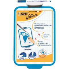 Bic Whiteboardset dubbelsidig mini