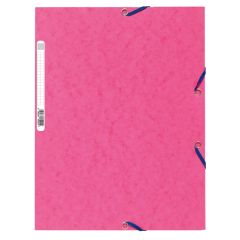 Exacompta Snoddmapp A4 3-klaff rosa