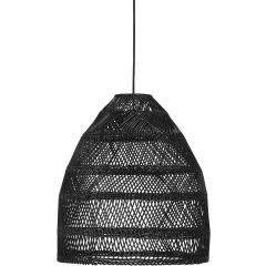 PR Home Taklampa / Takskärm Maja Wicker svart 36 cm